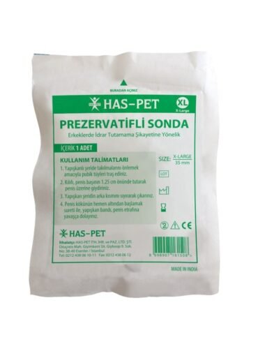 Has-Pet Prezervatif Sonda XL Tekli Paket