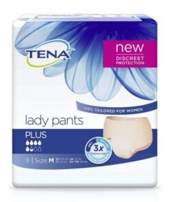 TENA Lady (Kadın) Renkli Emici Külot, Orta Boy (M), 5.5 Damla, 9'lu
