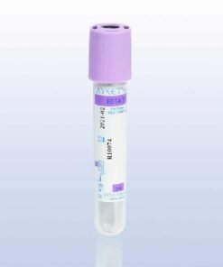 Ayset 0,5ml K3 EDTA Mor Vakumlu Kan Alma Tüpü 100'lü