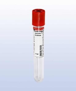 Ayset 9ml Z Katkısız Kırmızı Vakumlu Kan Alma Tüpü 100'lü