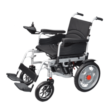 Poylin P200E Ekonomik Katlanabilir Akülü Sandalye  (2 x 12 AH Kuru Akü)