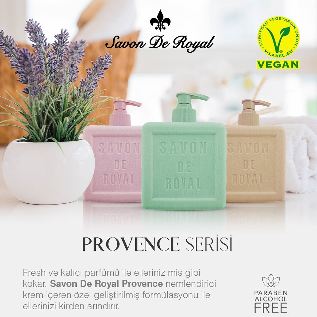 Savon De Royal Cube Provence Green Sıvı Sabun 500ml - Görsel 2