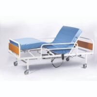 HEPA H221-D 2 Motorlu Ekonomik Hasta Karyolası + 12 cm Antidekübit Yatak