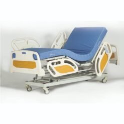 4 Motorlu Full ABS'li Kısa Korkuluklu Hasta Karyolası H401 (10cm Eko Yatak Dahil)