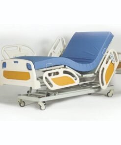 4 Motorlu Full ABS'li Kısa Korkuluklu Hasta Karyolası H401 (10cm Eko Yatak Dahil)