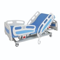 4 Motorlu Full ABS'li Hasta Karyolası H403 (12cm Antidekübit Lazer Kesim Sıvı Geçirmez Kılıflı Yatak Dahil)