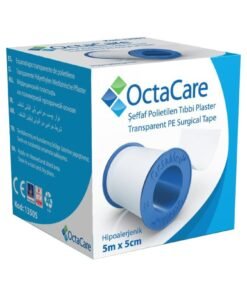 OctaCare Şeffaf Tıbbi Plaster (PE) 5m x 5cm
