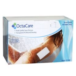 OctaCare Şeffaf Pedli Su Geçirmez Yara Örtüsü 5cm x 9cm Tekli Steril Paket