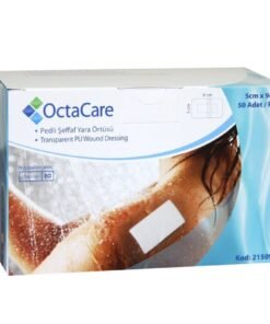 OctaCare Şeffaf Pedli Su Geçirmez Yara Örtüsü 5cm x 9cm Tekli Steril Paket