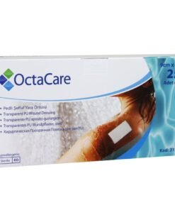 OctaCare Şeffaf Pedli Su Geçirmez Yara Örtüsü 9cm x 20cm Tekli Steril Paket
