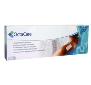 OctaCare Şeffaf Su Geçirmez Yara Örtüsü 9cm x 30cm Tekli Steril Paket
