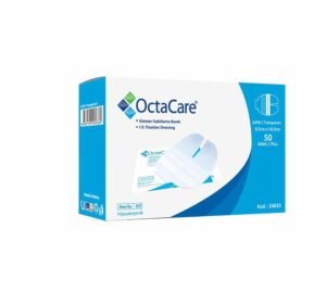 OctaCare Şeffaf Kateter Sabitleme Bandı 8,5cm x 10,5cm 25'li Kutu