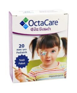 OctaCare Pediatrik Göz Pedi Kız 5cm x 6,2cm 20 Adet