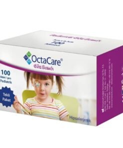 OctaCare Pediatrik Göz Pedi Kız 5cm x 6,2cm 100 Adet