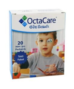OctaCare Pediatrik Göz Pedi Erkek 5cm x 6,2cm 20 Adet