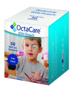 OctaCare Pediatrik Göz Pedi Erkek 5cm x 6,2cm 50 Adet
