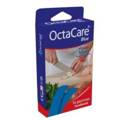 OctaCare Mavi Yara Bandı (Manyetik Algılanabilir) 100'lü 19mm x 76mm