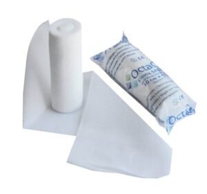 OctaCare Elastik Sargı Bezi 10cm x 4m Tekli Paket