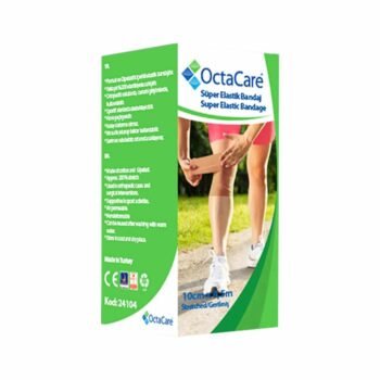 Octacare Süper Elastik Bandaj 10cm x 4,5m