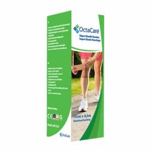Octacare Süper Elastik Bandaj 15cm x 4,5m 2 Adet