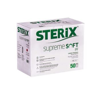Sterix Supreme Soft P Lateks Pudrasız Cerrahi Steril Eldiven 1 Çift - 7,5 Numara