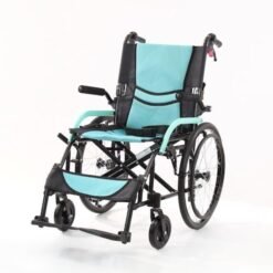 Wollex Refakatçi Tekerlekli Sandalye (Mavi) W864