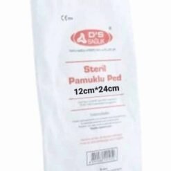 Damla Sağlık Steril Pamuklu Ped 12cm x 24cm
