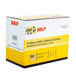 Brp Pudralı Steril Cerrahi Eldiven No:8,5 Çiftli Steril Paket