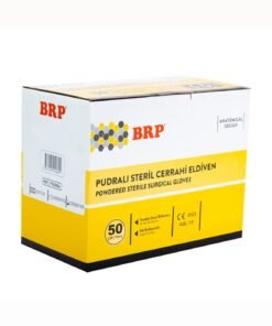 Brp Pudralı Steril Cerrahi Eldiven No:8,5 Çiftli Steril Paket