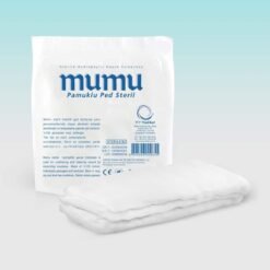 Mumu Steril Pamuklu Ped 10cm x 15cm Steril Tekli Paket