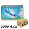 Has-Pet Mavi Nitril Eldiven Medium 100’lü 20 Paket 2000 Adet