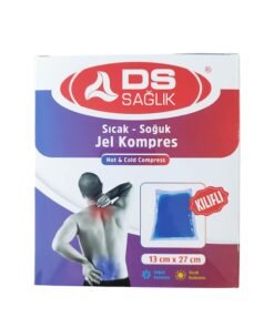 Damla Sağlık Sıcak / Soğuk Kılıflı Jel Kompres 13x27 cm 5 Adet