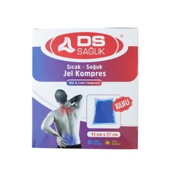 Damla Sağlık Sıcak / Soğuk Kılıflı Jel Kompres 13x27 cm