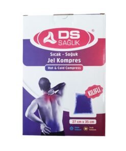 Damla Sağlık Sıcak / Soğuk Kılıflı Jel Kompres 27x35 cm 5 Adet