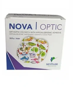 Nova Optik Çocuk Hipoallerjenik Yapışkanlı Oval Göz Pedi 50'li