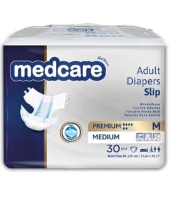 Medcare Premium Bel Bantlı Hasta Bezi 6 Damla Medium Orta Boy M Beden 30'lu Paket