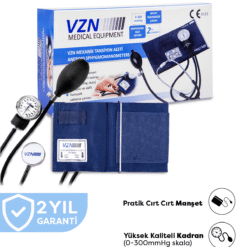 Vzn Steteskoplu Mekanik Tansiyon Aleti Yapışkanlı TY-A02