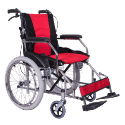 Respirox RMTS-02 Alüminyum Tekerlekli Refakatçi Sandalyesi