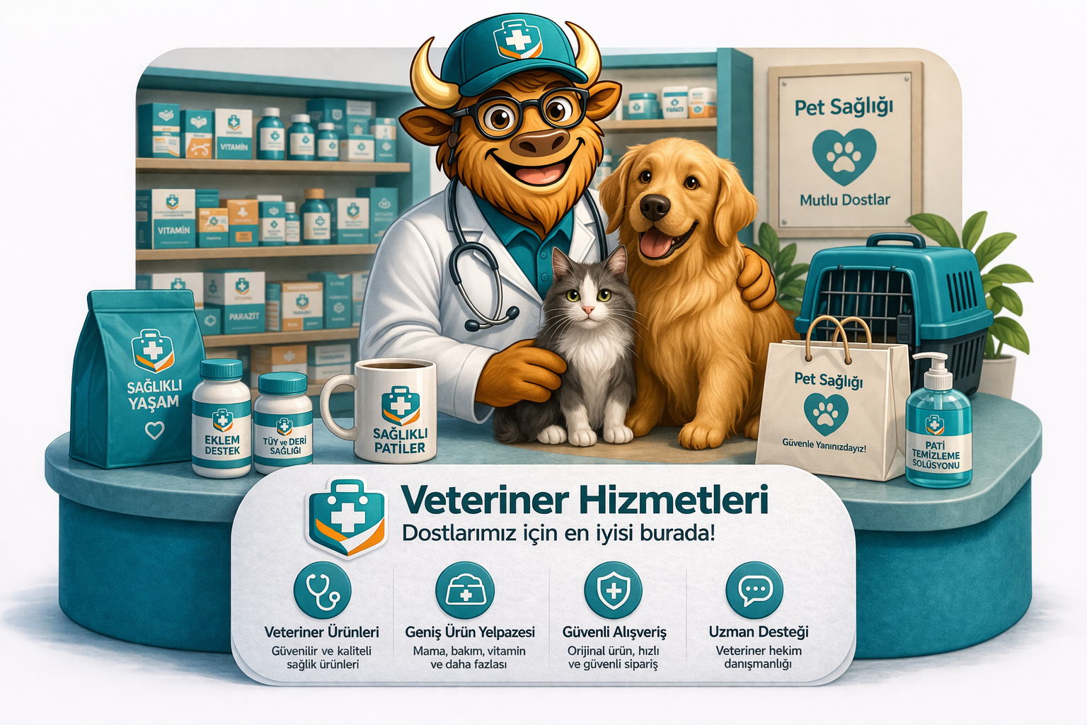 Pet ve veteriner ürünleri