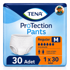 Tena Protection Pants Regular Emici Külot 6 Damla Medium 30'lu Paket