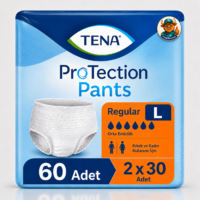 Tena Protection Pants Regular Emici Külot 6 Damla Large 30'lu 2 Paket 60 Adet
