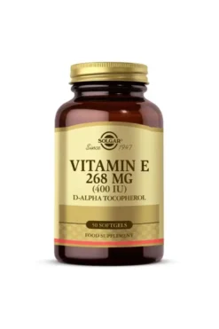Solgar Vitamin E 400 IU 50 Softgel Kapsül