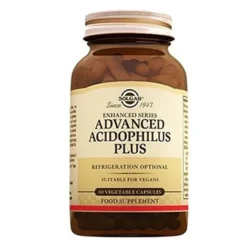 Solgar Advanced Acidophilus Plus 60 Kapsül