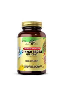 Solgar Ginkgo Biloba Leaf Extract 60 Kapsül