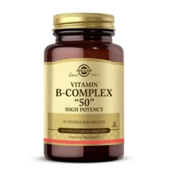 Solgar Vitamin B Complex 50 mg 50 Kapsül