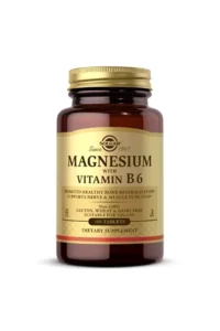 Solgar Magnesium With Vitamin B6 100 Tablet
