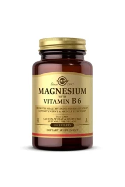 Solgar Magnesium With Vitamin B6 100 Tablet