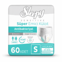 Sleepy Sensitive Emici Külot Yetişkin Bezi Small - Küçük S 60 Adet