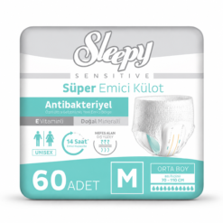 Sleepy Sensitive Bel Bantlı Yetişkin Hasta Bezi Medium - Orta M 60 Adet