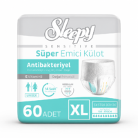 Sleepy Sensitive Emici Külot Yetişkin Bezi XLarge - Ekstra Büyük XL 60 Adet
